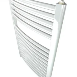 Stelrad Ladder Curved Towel Rail 760mm X 600mm White - 147007