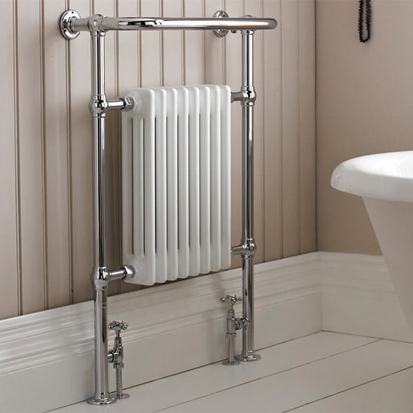 Home Shop -Home Shop QS V33371 hudson reed harrow 673 x 965mm traditional radiator chrome white 3046441449 600x600 1