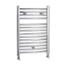 Stelrad Ladder Curved Towel Rail 1744mm X 500mm Chrome - 147016